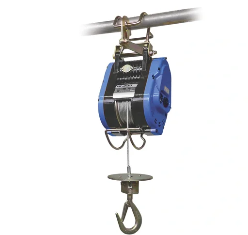 "Electric construction winch BW-230, load capacity 230 kg, lifting height 24 m image"