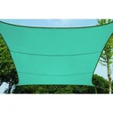 Sun sail - rectangular - 4 x 3 m - sky blue