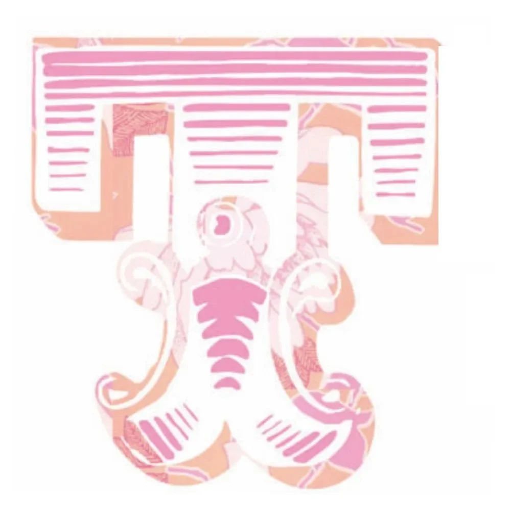 Lilipinso sticker roze letter t
