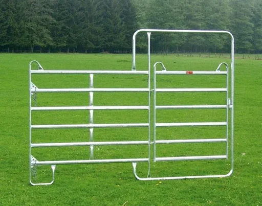 "Pasture panel Panel-6, 3.60 m wide with gate, 2.20 m high image"