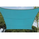 Sun sail - square - 5 x 5 m - sky blue