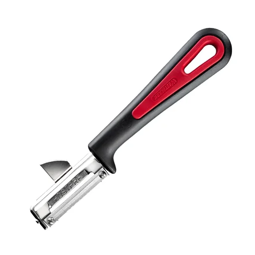 "Peeler with cutter “Gallant”, right-handed, stainless steel image"