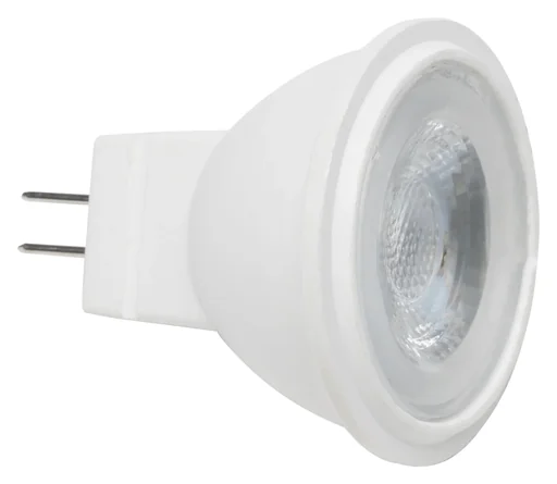 "LED reflector lamp MR11 with 3 watts, GU4, warm white image"