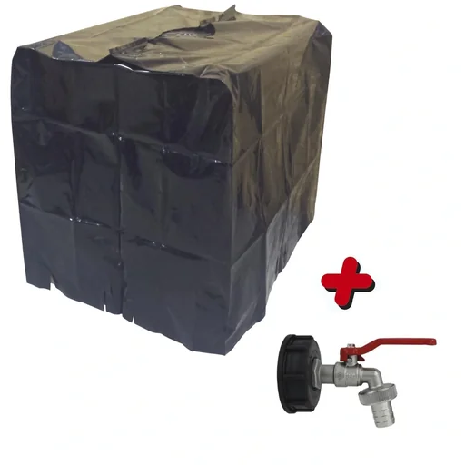 "IBC cover including connection tap 3/4" image"