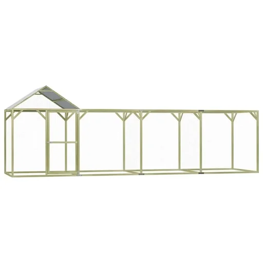 "Chicken coop 6x1.5x2 m impregnated image"