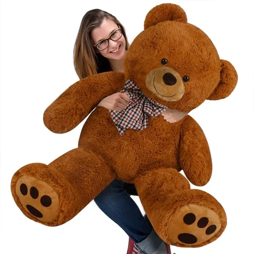 "teddy bear XL brown image"