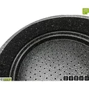 Couscous pan - 9L - Black - 26x26x26 cm