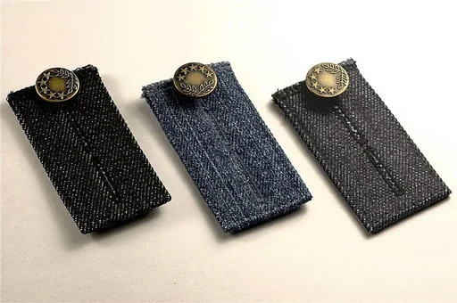 "Closure inserts for jeans, 3-piece image"