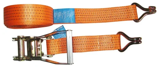 "Load strap 8m/50mm - with hook and ratchet 2000daN image"