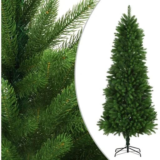 "Christmas tree with lifelike needles 240 cm green image"