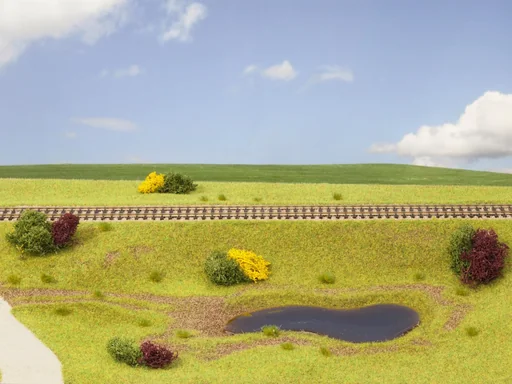 "Basic package for crafts, terrain building materials, H0 gauge image"