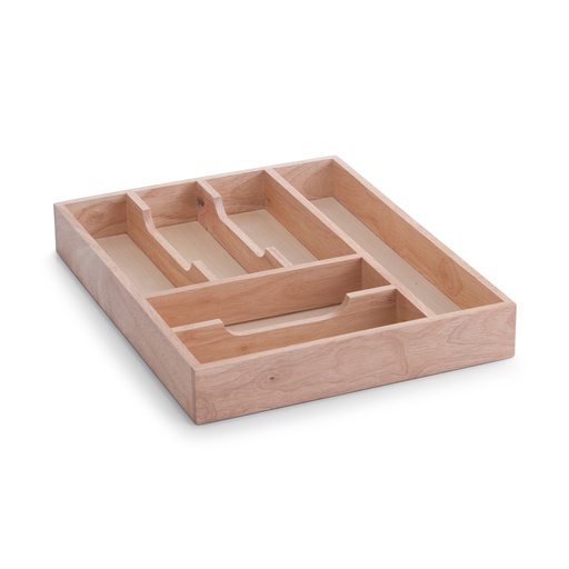 "Cutlery box, rubber tree image"