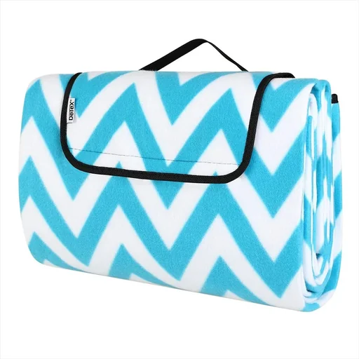 "Picnic blanket with loops, waterproof and thermally insulated, 2x2m image"