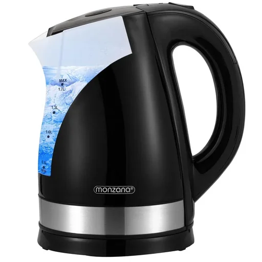 "Kettle Design Black/Silver 1.7L image"