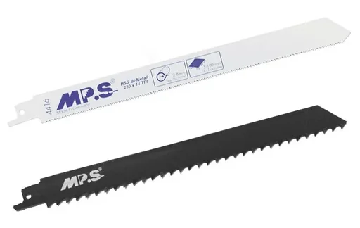 "Sabre saw blades set 2-piece for wood and metal image"