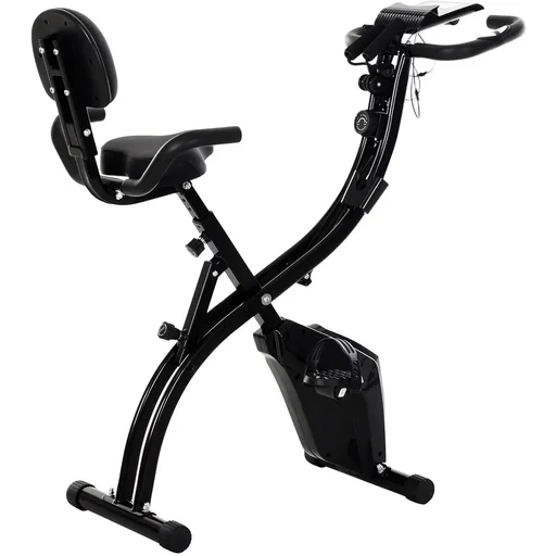 "Bike trainer with LCD display black image"