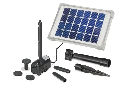 "Solar pump system Rimini S with 2 watt solar module + submersible pump image"