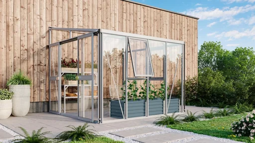 "Greenhouse Helena 11900 ESG/HKP 3/10 mm, color aluminum image"