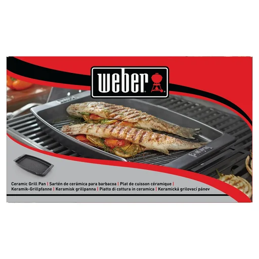 "BBQ ceramic grill pan image"