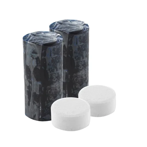 "WC-Star refill set, 4-piece, with 2 x WC hygiene stones, 2 x anti-limescale stones, for WC-Star 914104 image"