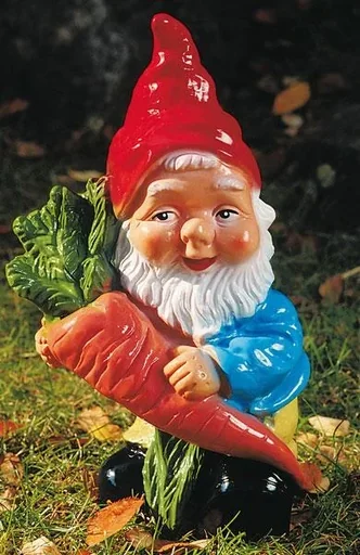 "Dwarf with turnip 26 cm image"