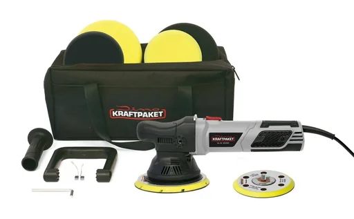 "Eccentric polishing machine 900 watts - 21 mm stroke - in XXL set image"