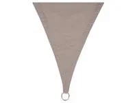 "Garden sun sail triangle 3.6 x 3.6 x 3.6 m Color: Taupe image"