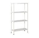 Shelf element Solid 50, H150, White 150 x 75 x 30 Shelf element