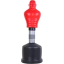 Height-adjustable dummy box, red