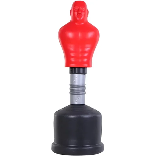 "Height-adjustable dummy box, red image"