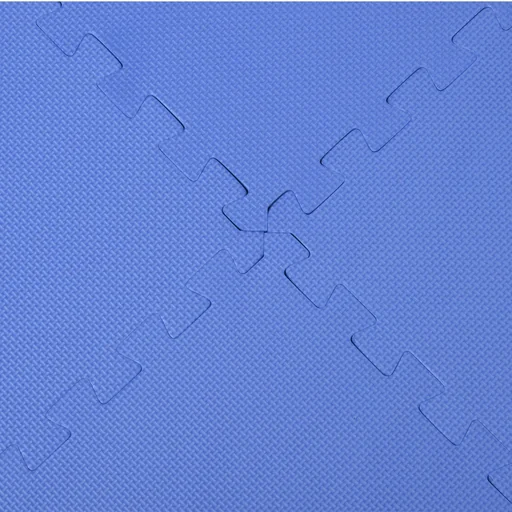 "8-piece puzzle mat, play mat, floor mat, gymnastics mat, EVA blue image"