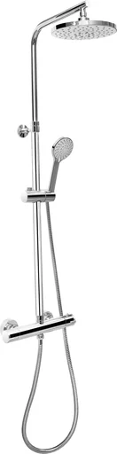 "CORNAT PERFECT NEO, Cool-Touch shower system with thermostatic mixer, chrome image"