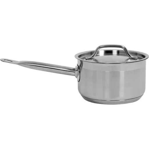 "Stainless steel cooking pot with lid - Ø16 cm - 1.9L image"