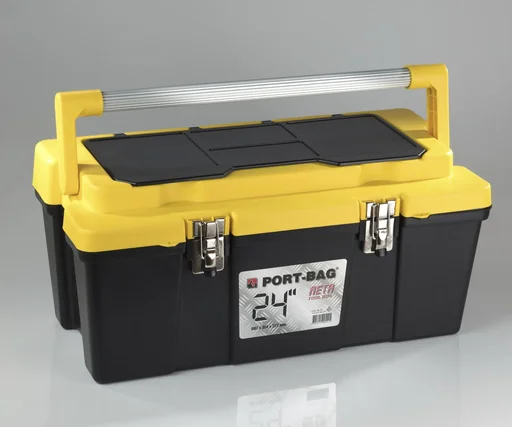 "Tool box metal - plastic 607 x 314 x 277 mm image"