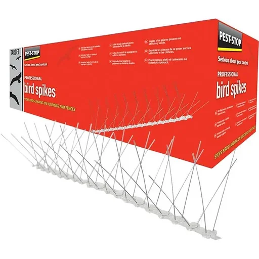 "Pigeon cones - 10 x 500mm - Metal strip 5 meters image"