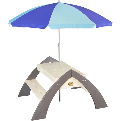 "Delta Sand & Water Picnic Table (incl. parasol) image"
