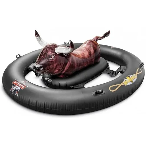 "Inflatabull inflatable rodeo bull image"