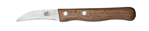 "Damascus paring knife, blade 6 cm image"