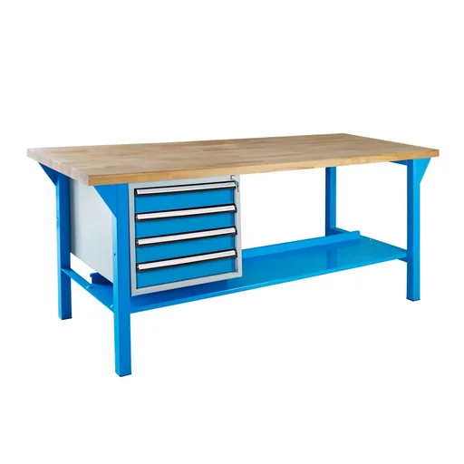 "Workbench 2000 with drawer box, 4 drawers image"