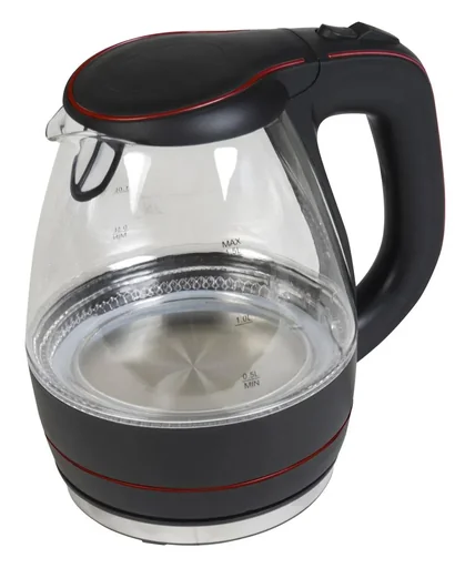 "Glass Kettle Design, 1.5 L Black TKG JK 1022 BR image"