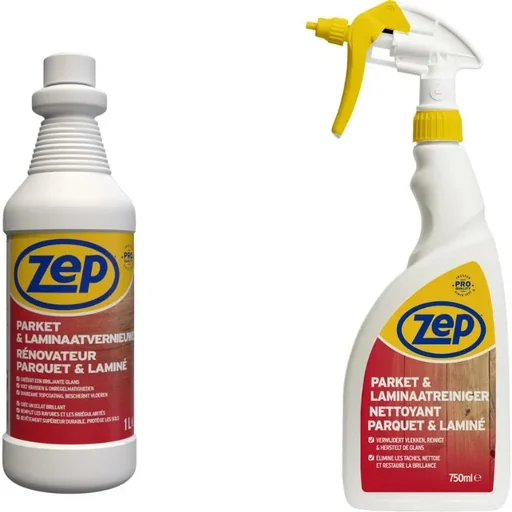 "ZEP Parquet & Laminate Cleaner - 1 L and ZEP Parquet & Laminate Cleaner - 750 ml image"