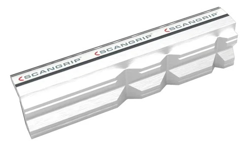 "Aluminum prism magnetic vice jaws 150 mm image"