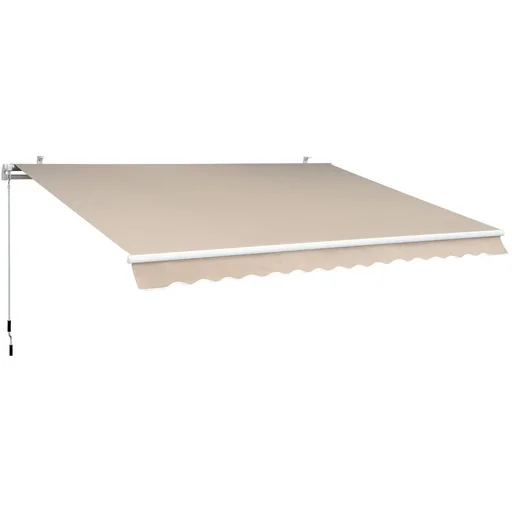 "Aluminum articulated arm awning image"