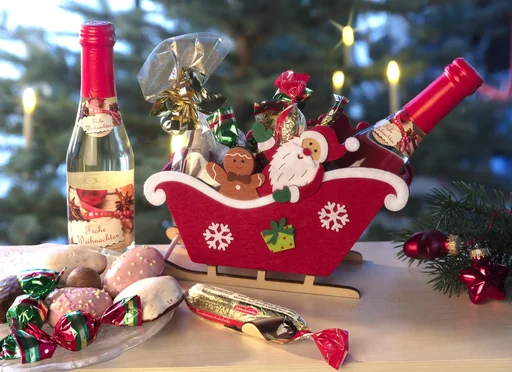 "Christmas sleigh image"