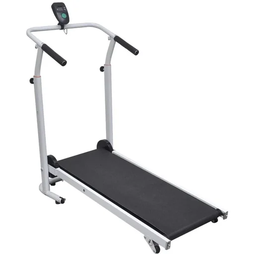 "Mini treadmill foldable 93x36 cm black image"