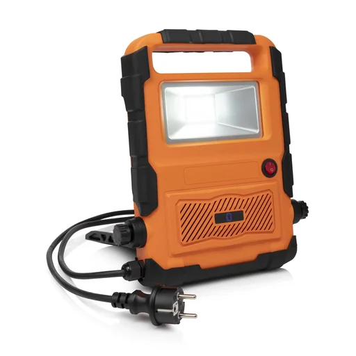 "Work light with Bluetooth speaker image"