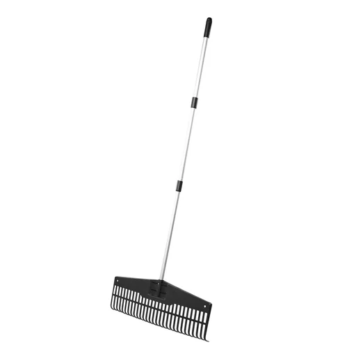 "Jumbo rake 75 cm with aluminum telescopic handle image"