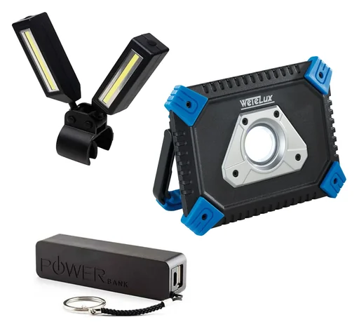 "Work light set + power bank FREE image"