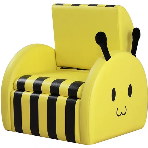 "Children's armchair with storage space image"