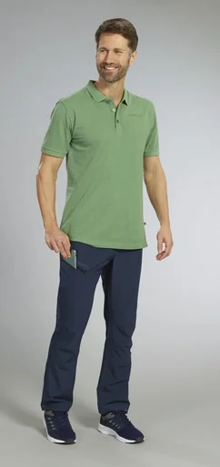 "Polo shirt with function, color green, size M image"